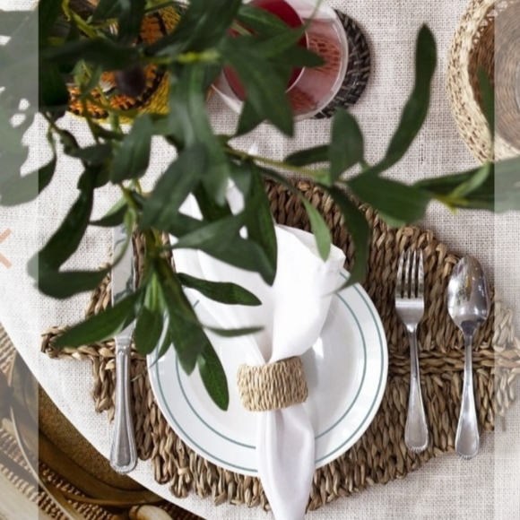 Leaf Shaped Placemats Set of 4 - Picture 1 of 6